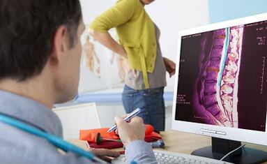 Lumbar Osteokondrosia egiteko metodo diagnostikoak